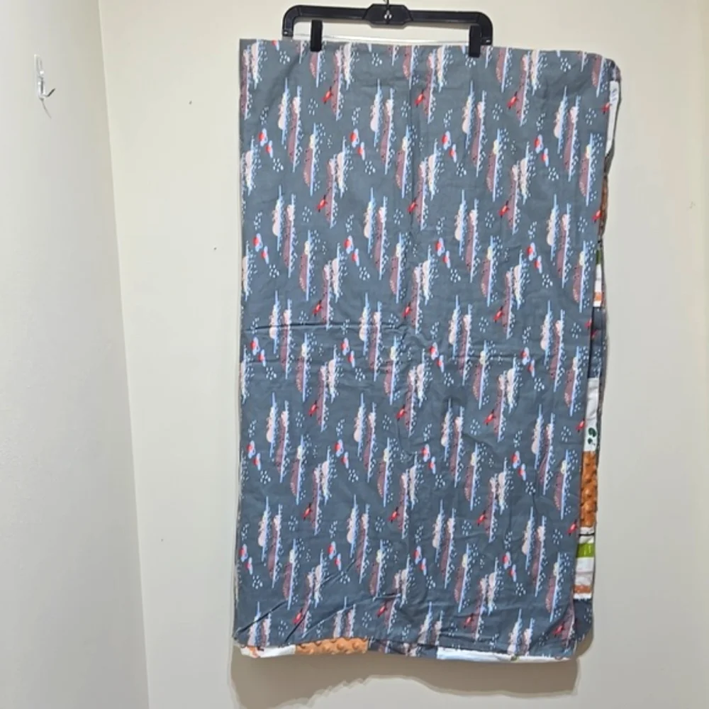 Hippopotamus, Crocodile, Lion, Tiger, Elephant And Koala Kid's Quilt